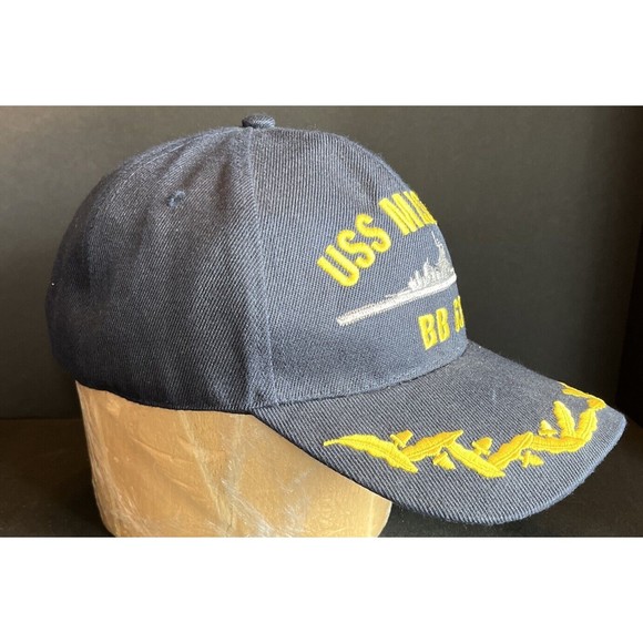 USS MISSOURI BB-63 Snapback Hat Cap Made In USA Embroidered - Picture 4 of 7